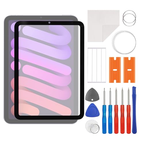 Lentille de rechange vitre avant compatible 4 kit réparation adhésif OCA