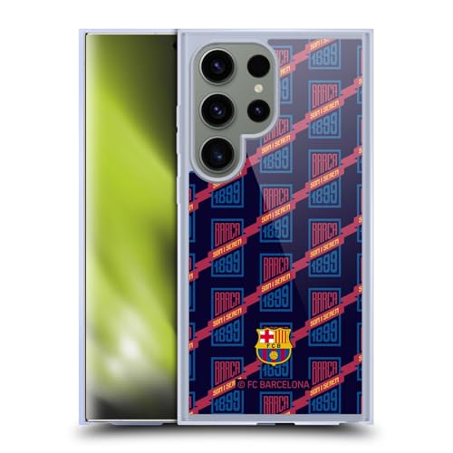 Coque FC Barcelona pour Samsung Galaxy S24 Ultra avec protection militaire compatible MagSafe