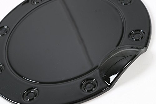 Highitem Tape-On Gas Fuel Tank Door Cover Cap Lid For Ford F150 F-150 2015-2020 (Black) #TOP4