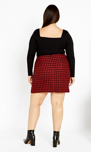 City Chic Women's Plus Size Skylar Skirt3