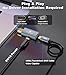 THANDBLE HDMI to USB C Adapter 4K60Hz, Unidirectional HDMI Male to USB C Female for Portable Monitor, AR Glasses XREAL One/Air 2 Pro/VITURE Pro/Rokid, PS4/5, Xbox, Switch, ROG Ally, Steam Deck-1Pack