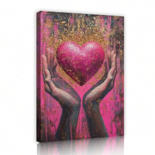 Peinture impressions couleur graffiti sur toile haut de gamme 80x120cm avec cadre