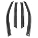 biosp Vent Visor For Mercedes-Benz GLC Class X253 2016 2017 2018 2019 Rain Sun Shade Window Deflectors Shield Wind Guard Side-Custom Fit 4 Pcs Set Smoke Gray