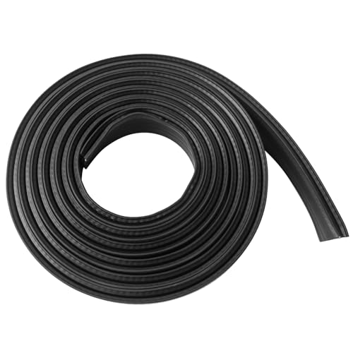 RV Slide Out Seal 2.6 Inch Wiper Clip on 018-546 RV slide out clip rubber seal weather stripping Door Window Channel Seal Mounts Black Clip Seal for Windows Doors Truck Cargo Seam Protecting (15 Feet) by BENXUTO - Image 8