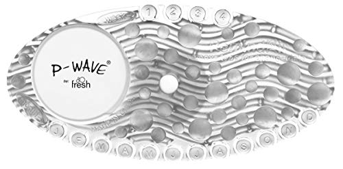 P-Wave Curve 10 Pack 30 Day Air Freshener For Home, Bathroom, Bedroom, Cupboards, Bins & Toilets, Highly fragranced Deodoriser, Recyclable, Mango