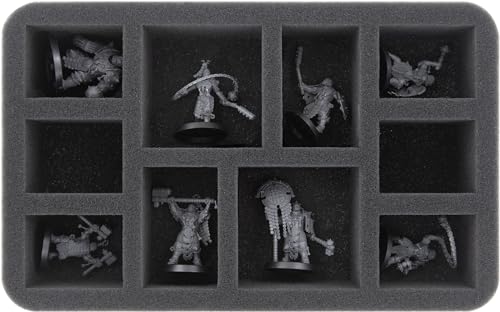 Sacoche Feldherr Mini Plus Warcry avec blocs de mousse pour 32 figurines de jeu - 7