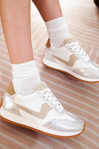 Image of Project Cloud Fashion Sneakers for Women 2026 - Lightweight Lace-Up Shoes for Women with Memory Foam Insoles - Trendy Womens Shoes - Non-Slip, Comfortable Womens Sneakers (Madison)