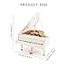 NSDRBX Piano Music Box, Perfect Curve Proportion Commemorative Collection, for Lovers, Friends, Wedding Gifts