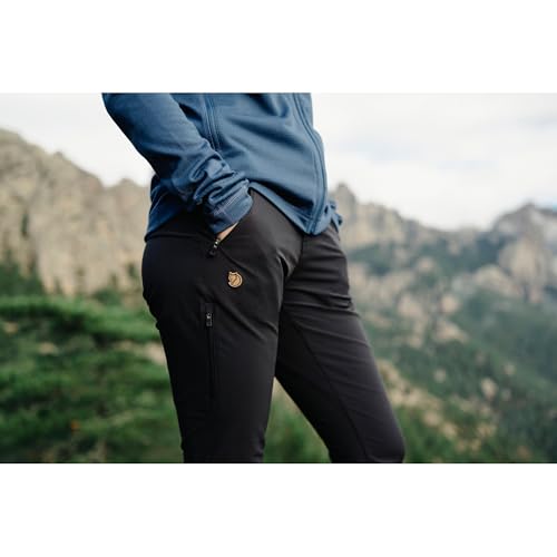 Fjällräven Damen Abisko Trail Stretch Trousers W Pants, Schwarz, 38 EU