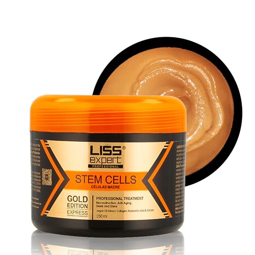 Liss Expert Professional Alisado Células Madre Edición Cacao 250 ml – Liso Perfecto –Hidratación Profunda – Reconstrucción Capilar – Control del Frizz