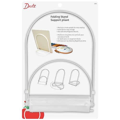 Soporte plegable blanco Dritz, el accesorio ideal para tu mesa de costura 2