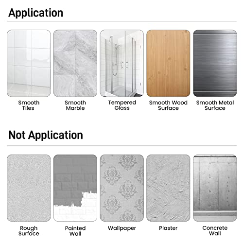 Eleulife Shower Caddy Shelf Basket, 2 Pack Shower Organizer No Drilling Adhesive Shower Storage Shelves Rack For Bathroom, Kitchen, Toilet, No Drilling, Rustproof (Black) #TOP7