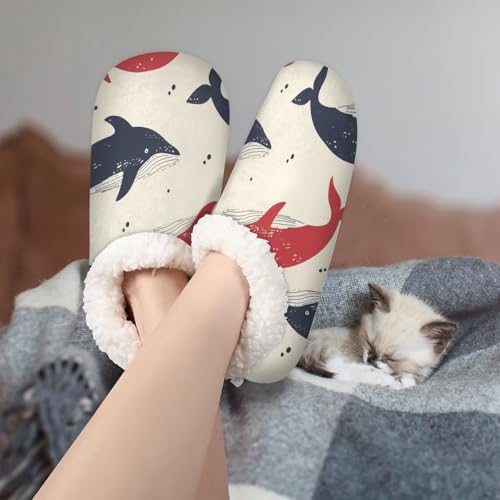Fuzzy Slippers for Women Non-Slip Home Slippers Warm Indoor Bedroom Slippers Fluffy Women's Slippers Cozy Gift for Home Travel2
