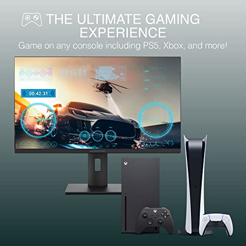 Packard Bell 28 Inch Gaming Monitor, 3840 X 2160-4K Monitor, Ultrawide Monitor Gaming Pc, 144Hz Monitor 1Ms Response Time Computer Monitor, Freesync And G-Sync Pc Monitor, Led Light, Ergonomic Stand #TOP7