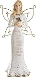 Pavilion Gift Company Whisper I Love Will Fly to Heaven to Deliver Your Message-9 Inch White & Gold...