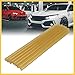 REPAIROCK 12 Pcs 7mm x 200mm Hot Glue Sticks Auto Body Paintless Dent Removal Repair Yellow for Car Auto Replacement Parts