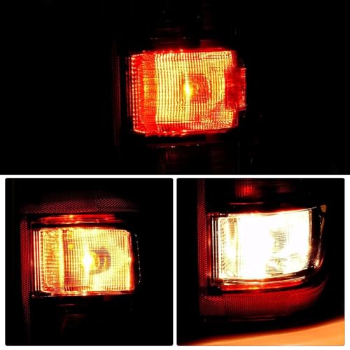 Image of Aosky Halogen Tail Light Assembly Compatible with 2021-2024 Ford F150 without Blind Spot Rear Taillight Brake Signal Lamp (Pair)
