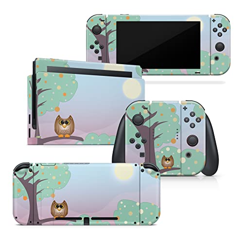 Sticker Nintendo Switch de qualité supérieure en vinyle 3M durable motif chouette
