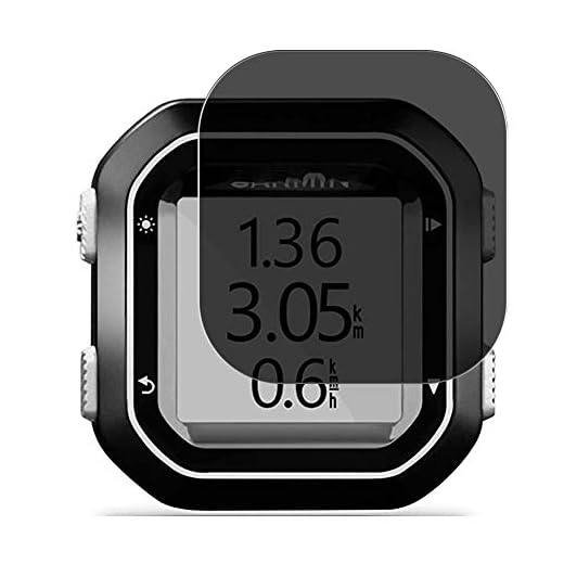 Vaxson Anti-Spy skyddsfilm, kompatibel med Garmin Edge 20, skärmskydd integritet skydd [ej pansarglas]