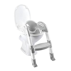 Thermobaby Kiddyloo Toilettrainer, Wit Grijs