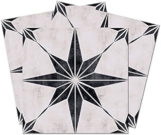 Starry Tile Stickers - Fireplace - Waterproof & Removable - Peel and Stick - Backsplash vinyle Tile Stickers 6X6"/PC 16PC/Pack
