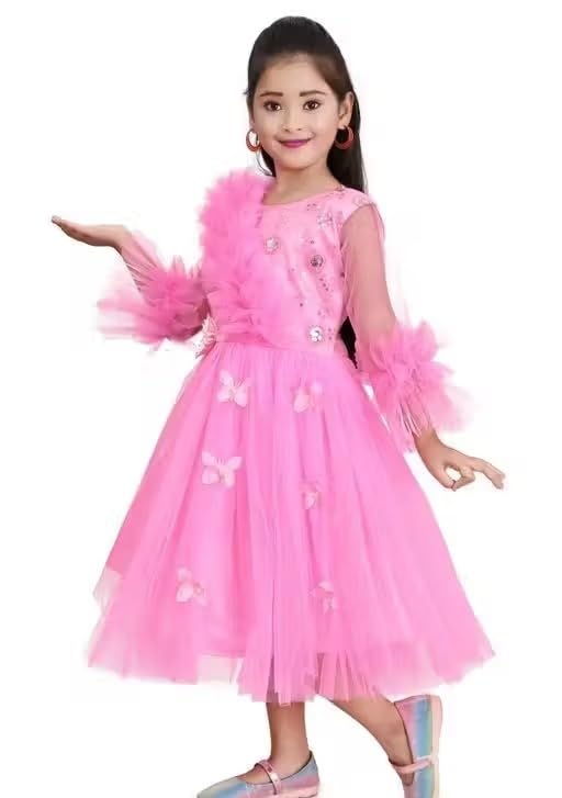 Image of Delicate Pori Ethnic Party Frock for