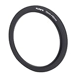 KANI 72-82mm フィルター径変換アダプター ステップアップリング 薄枠 ローレット付 フィルターアクセサリ アルミ製 804822