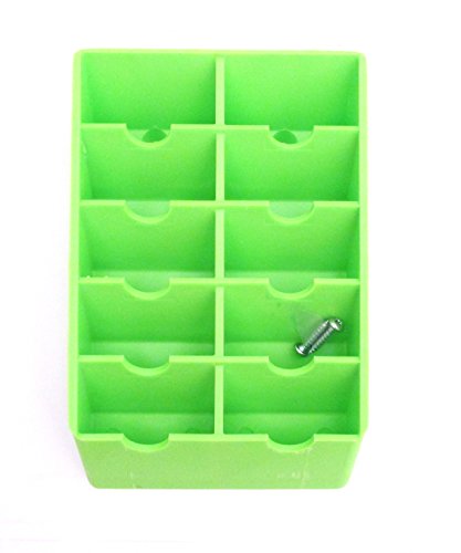 The Blade Rack Holds 10 Blades (Green)
