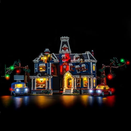 Led Licht Set Kompatibel mit Lego 11370 Stranger Things: The Creel House (Kein Modell) Dekorationsbeleuchtungsset Compatible with Lego Stranger Things The Creel House Bausteinen Modell