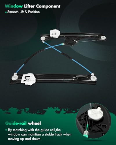 Image of SCITOO Power Window Regulator w /o Motor for BMW 320i 2012-2018