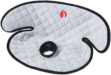 JOOLIO B&S Baby Piddle Pad Car Seat Liner,Potty Training car seat Protector with Waterproof Liner for Child Safety Car Seat Stroller and Dinner Chair,Machine Wash and Dry Rhom-Grey
