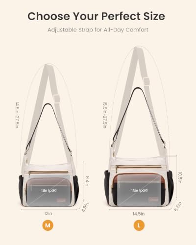 LOVEVOOK Crossbody Bags for Women, Waterproof Shoulder Purse Handbag - image 7