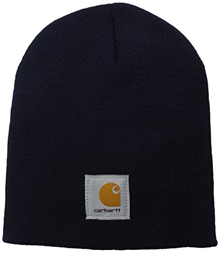 Carhartt Men's Acrylic Knit Hat A205, Navy, One Size