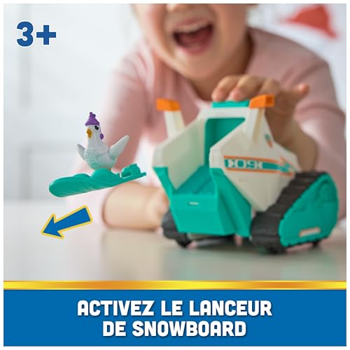 Paw Patrol Pat Patrouille Véhicule à Fonction Everest Camion Voiture Figurine À Collectionner Projectile Pat Patrouille Jouet Voiture Enfant Jouet Enfant Et + - vue 4