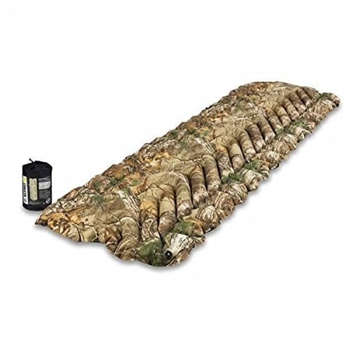Klymit Insulated Static V Sleeping Pad, Realtree Xtra Camo