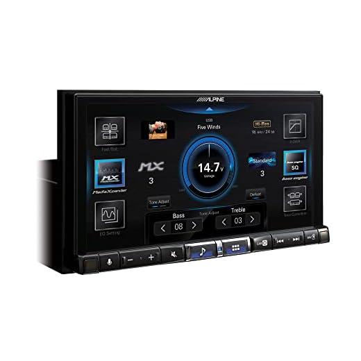 Alpine iLX-705D Digital Media Station 7" con Apple Car Play Wireless, Android Auto (via cavo), Bluetooth e DAB