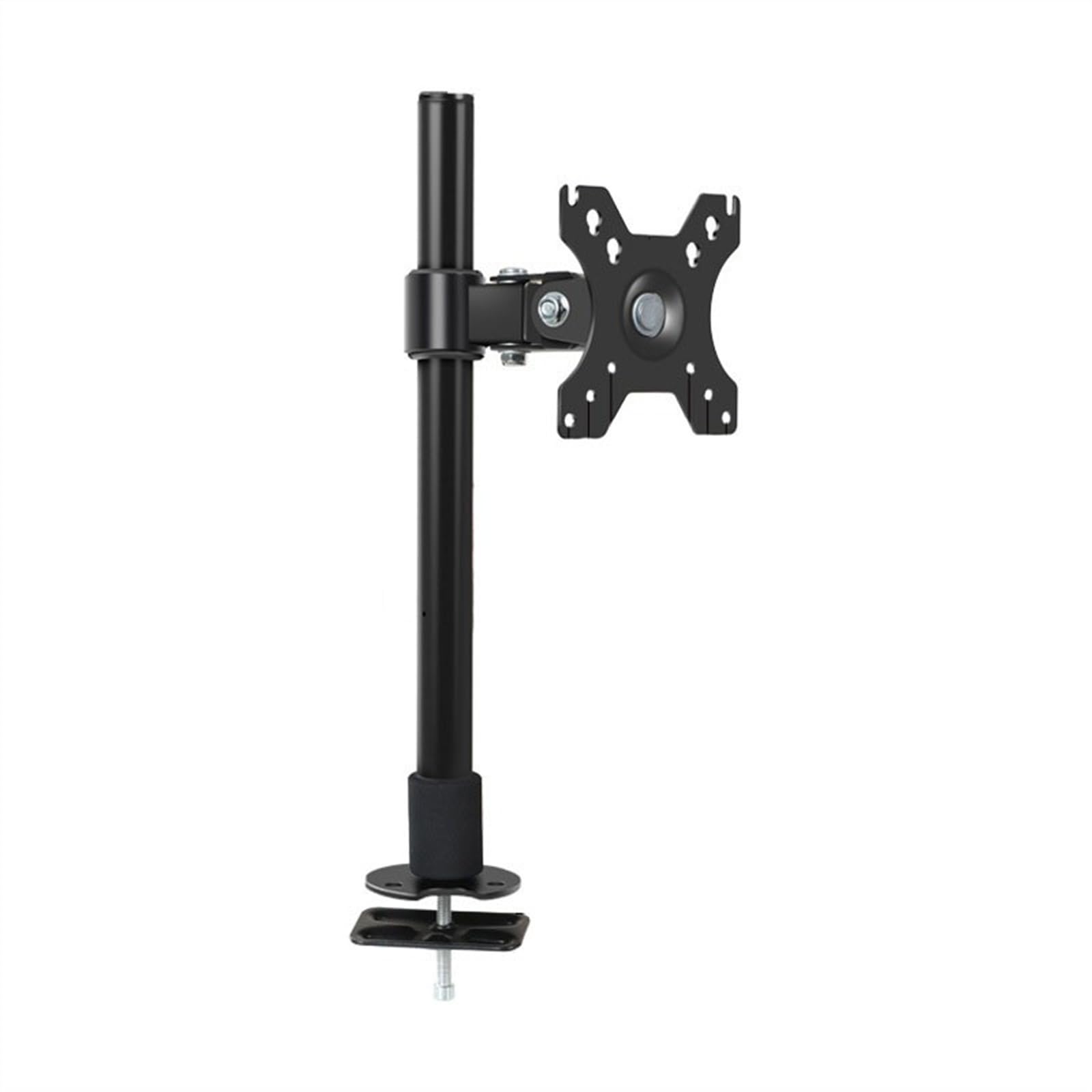 Aioneer Monitor Arm Single Monitor Desk Mount For 14-27 Inch Monitor, Up To 15.4 Lbs, Height Adjustable Monitor Arm Mount With Grommet Base, 75×75Mm/100×100Mm Monitor Mount Arm-40cm
