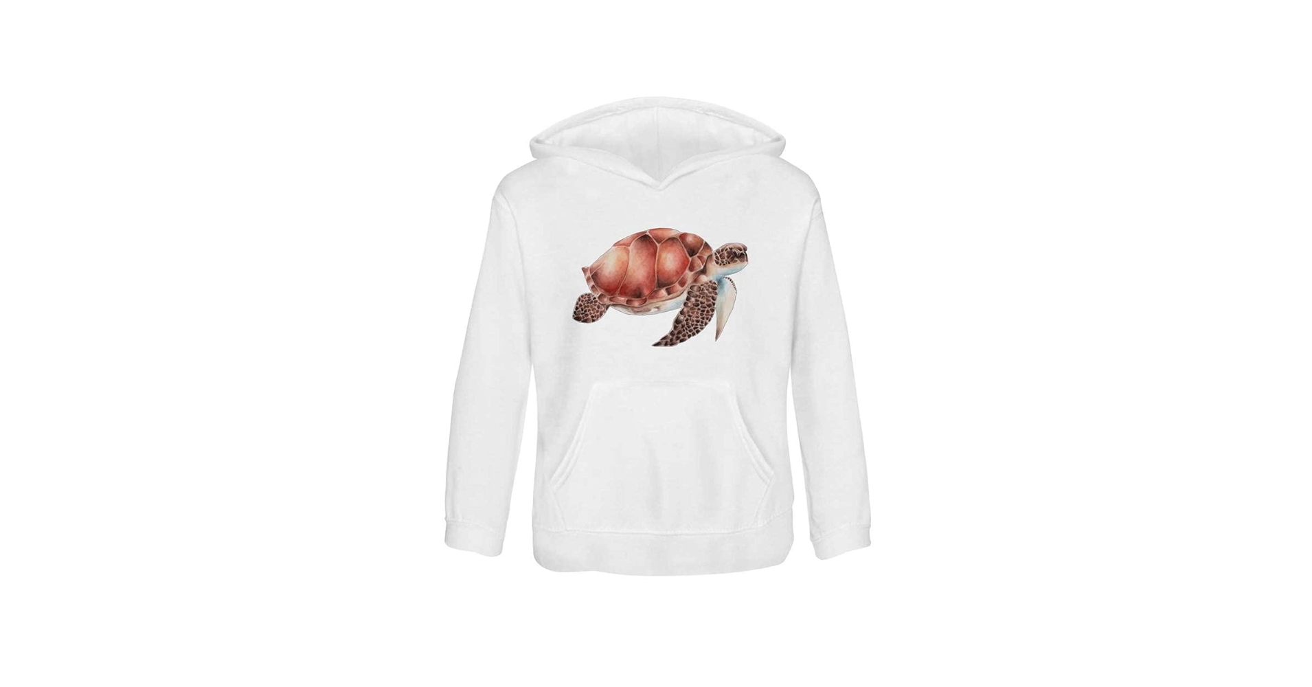 Amazon.com: Azeeda 'Turtle' Children's Hoodie/Hooded Sweater