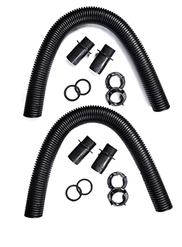 2 x Water Butt Connector Kits - Water Butt Pipe Link Connector Kit