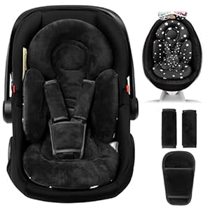 TinlyFinly Babyschaleneinsatz Kopf- und Körperstütze