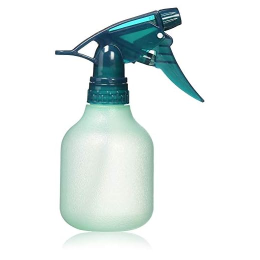Rayson Empty Spray Bottle Refillable Container, Fine Mist Sprayer Trigger Squirt Bottle for Taming Hair, Hair styling, Watering Plants, Showering Pets (1 Pack, Green)