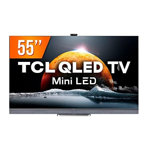 Smart TV QLED 55" 4K UHD TCL 55C825 - Google TV, Wifi, HDMI
