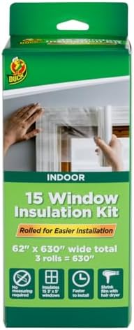 Duck Brand Winter Window Insulation Kit – Window Seal Rolled Shri...