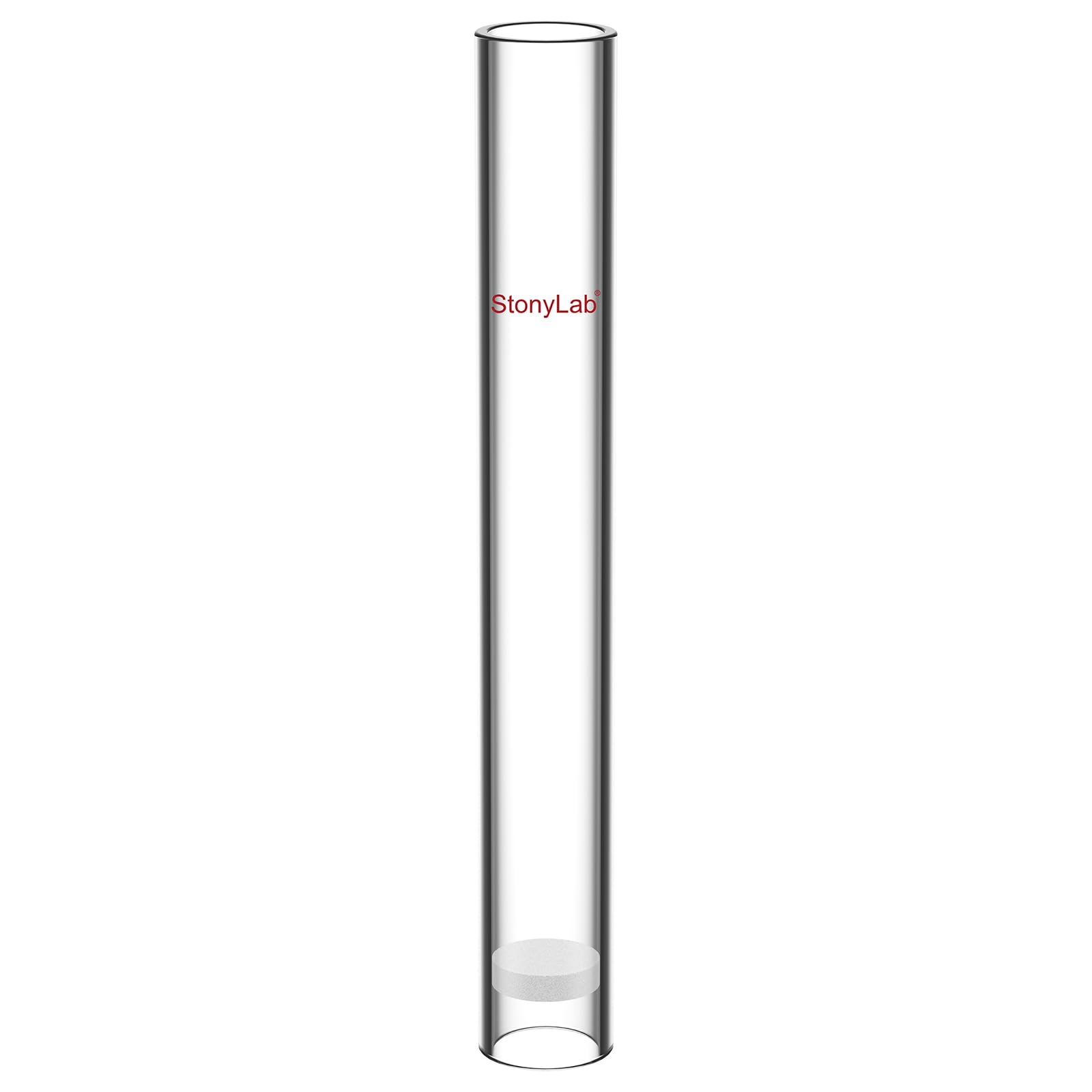 stonylab Glass Extraction Thimble, Medium Porosity Borosilicate Glass Extraction Thimble with 15 mm ID 20 mm OD and 150 mm Height for Soxhlet Extraction Apparatus