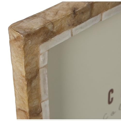 Portafotos nacar 13x18 cm natural rectangulo de table