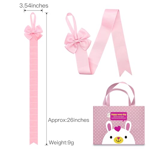 Pntpolk 24Pcs Bows Clips For Girls Hair,Bow Ribbon Long Tail Barrettes In Pairs For Women'S With Bows Grosgrain Ribbon For Alligator Clips Organizer thumb #6