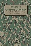 The Ultimate Family Camping Checklist: THE guide to organizing and packing for those family car...