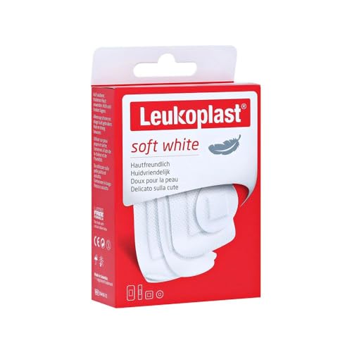 Leukoplast Soft White - Cerotto Delicato, 20 cerotti Assortiti