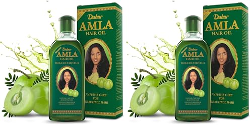 Dabur Amla Hair Oil – Ayurvedic Scalp & Hair Treatment, 300ml (Pack of 2)