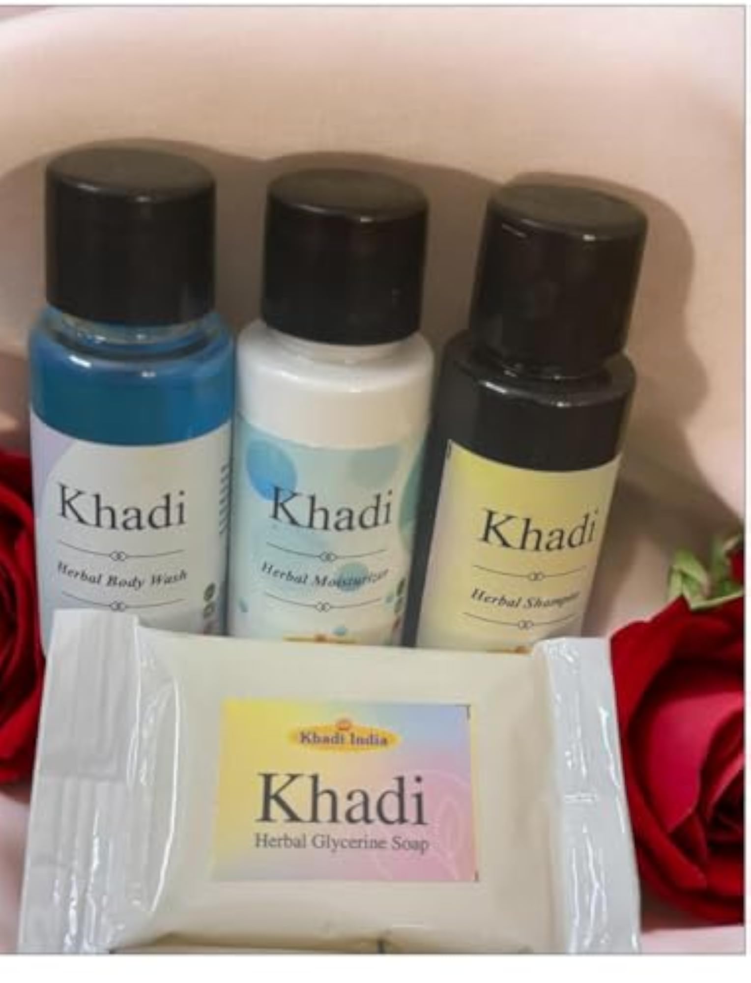Khadi Hotel Toiletries Kit 30 ml (Pack of 50)